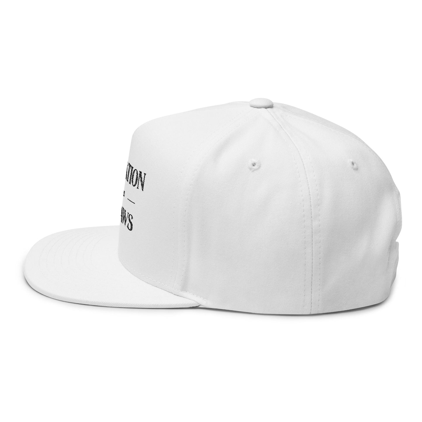 Red Nation Outlaws Embroidered Flat Bill Hat