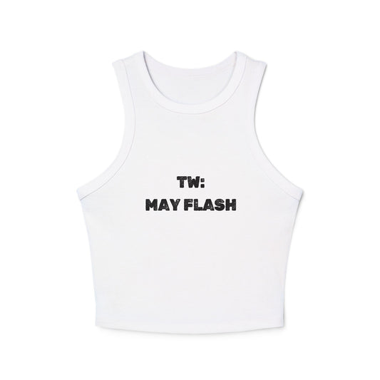 Women's Micro Rib Racer Tank Top